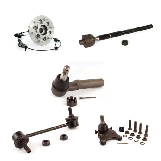 Bearing Lower Ball Joint Tie Rod & Link Front Right Kit (5Pc) For Chevrolet GMC