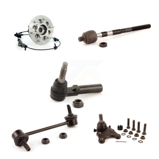 Bearing Lower Ball Joint Tie Rod & Link Front Right Kit (5Pc) For Chevrolet GMC