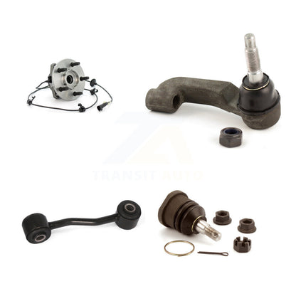 Hub Bearing Lower Ball Joint Outer Tie Rod Link Front Right Kit For Jeep Liberty