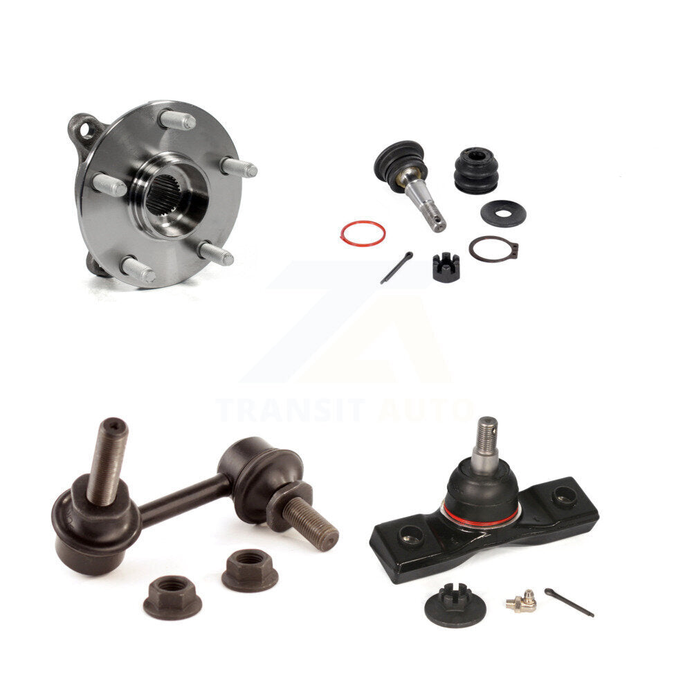 Bearing Upper Lower Ball Joint & Link Front Left Kit For Lexus IS250 IS300 IS350
