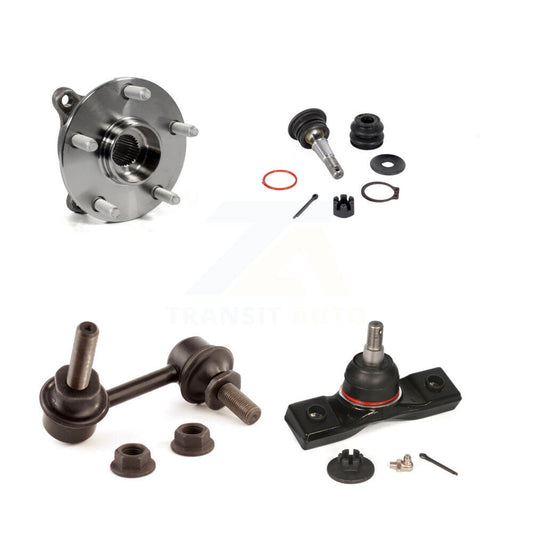 Bearing Upper Lower Ball Joint & Link Front Left Kit For Lexus IS250 IS300 IS350