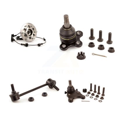 Bearing Upper Lower Ball Joint & Link Front Left Kit For Chevrolet Colorado GMC