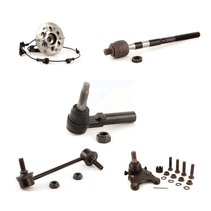 Bearing Lower Ball Joint Tie Rod Link Front Left Kit (5Pc) For Chevrolet GMC 4WD