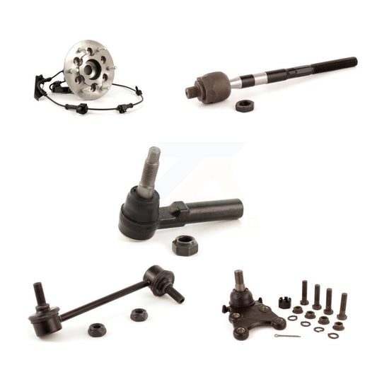 Bearing Lower Ball Joint Tie Rod Link Front Left Kit (5Pc) For Chevrolet GMC 4WD