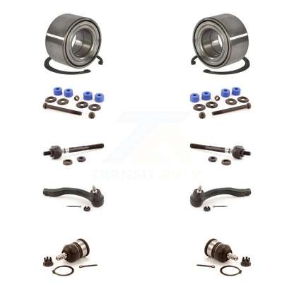 Bearing Lower Ball Joint Outer Inner Tie Rod End Link Front Kit For Honda Civic