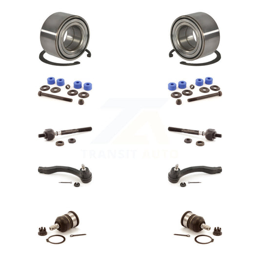 Bearing Lower Ball Joint Outer Inner Tie Rod End Link Front Kit For Honda Civic