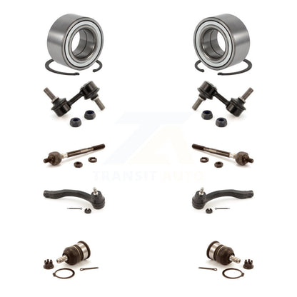 Bearing Lower Ball Joint Outer Inner Tie Rod Link Front Kit For 97-01 Honda CR-V