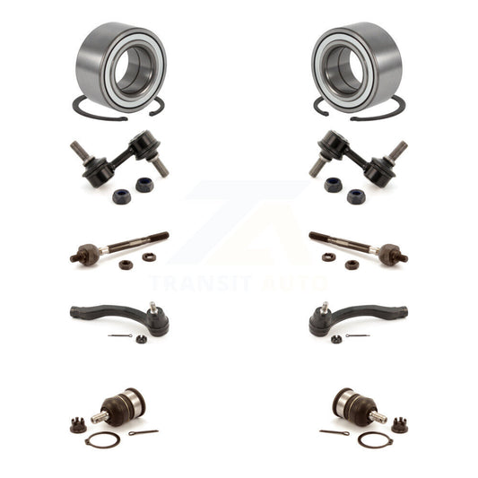 Bearing Lower Ball Joint Outer Inner Tie Rod Link Front Kit For 97-01 Honda CR-V