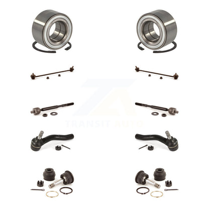 Bearing Lower Ball Joint Outer Inner Tie Rod Link Front Kit (10Pc) For Toyota C