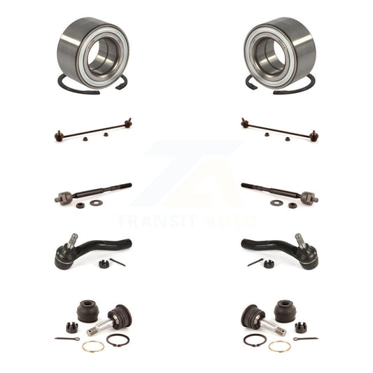 Bearing Lower Ball Joint Outer Inner Tie Rod Link Front Kit (10Pc) For Toyota C