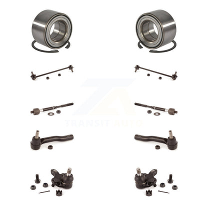 Bearing Lower Ball Joint Outer Inner Tie Rod & Link Front Kit For Toyota Corolla