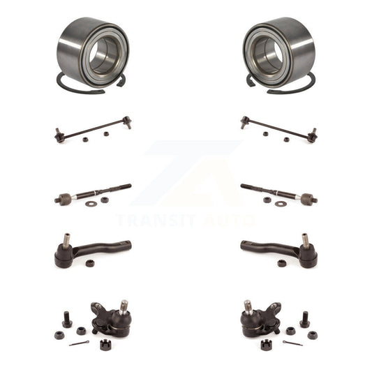 Bearing Lower Ball Joint Outer Inner Tie Rod & Link Front Kit For Toyota Corolla