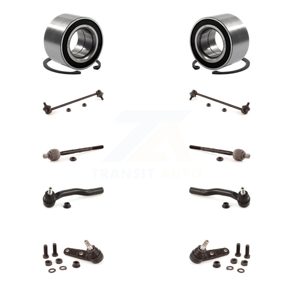 Bearing Lower Ball Joint Outer Inner Tie Rod Link Front Kit (10Pc) For Chevrolet