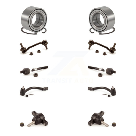 Bearing Lower Ball Joint Outer Inner Tie Rod & Link Front Kit For Hyundai Sonata