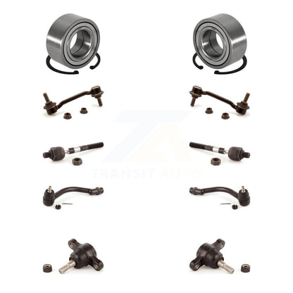 Bearing Lower Ball Joint Outer Inner Tie Rod & Link Front Kit For Hyundai Azera