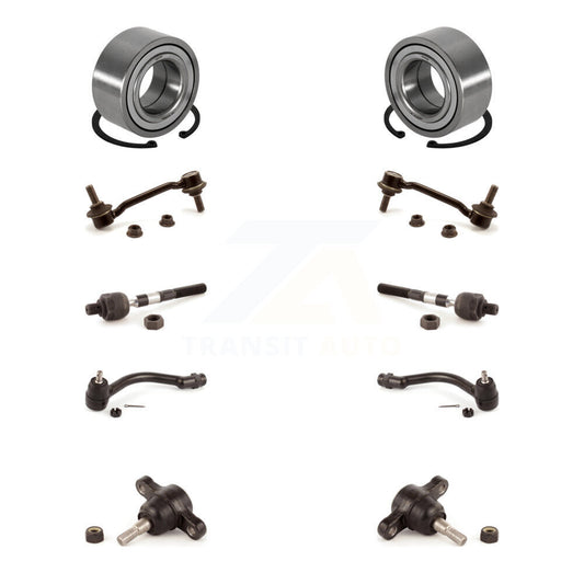 Bearing Lower Ball Joint Outer Inner Tie Rod & Link Front Kit For Hyundai Azera