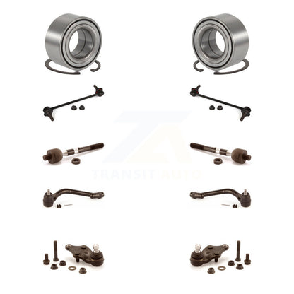 Bearing Lower Ball Joint Outer Inner Tie Rod Link Front Kit (10Pc) For Kia Azera