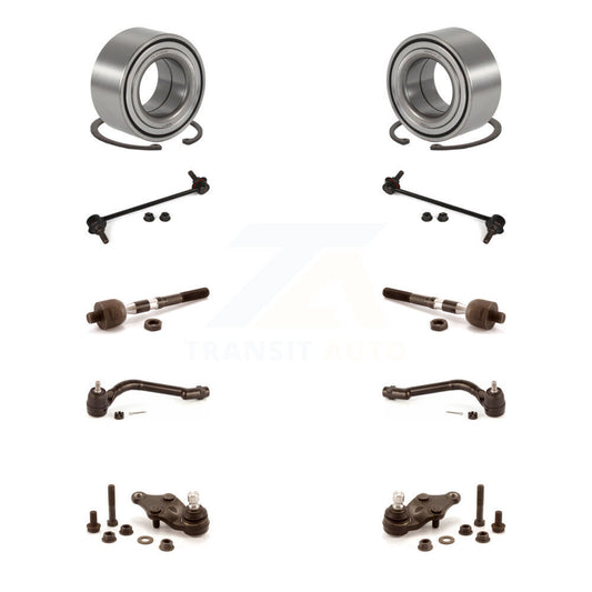 Bearing Lower Ball Joint Outer Inner Tie Rod Link Front Kit (10Pc) For Kia Azera