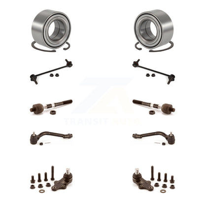 Bearing Lower Ball Joint Outer Inner Tie Rod & Link Front Kit For Hyundai Sonata