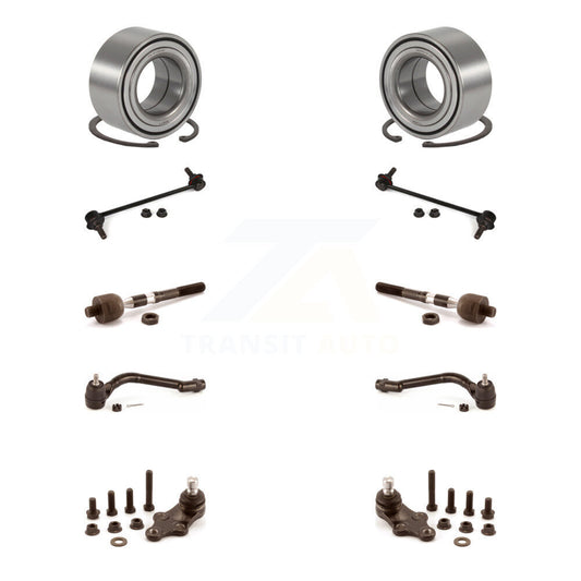 Bearing Lower Ball Joint Outer Inner Tie Rod & Link Front Kit For Hyundai Sonata