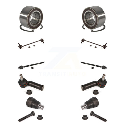 Bearing Lower Ball Joint Outer Inner Tie Rod End Link Front Kit For Ford Fiesta