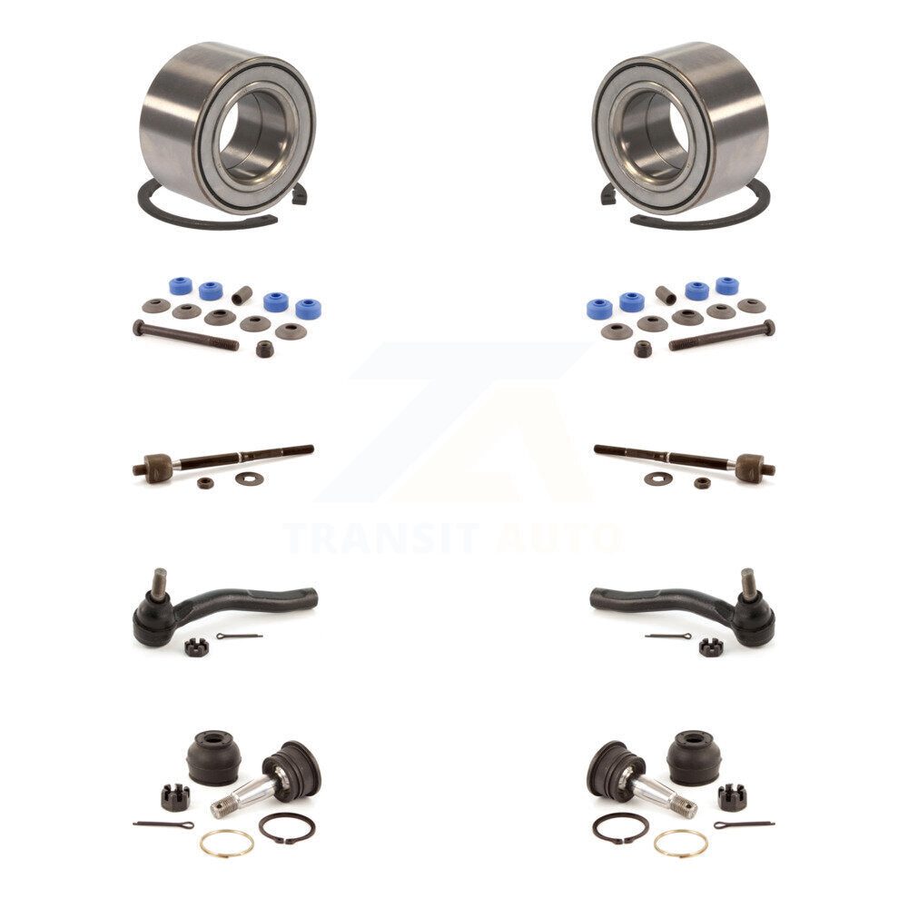 Bearing Lower Ball Joint Outer Inner Tie Rod End Link Front Kit For Toyota Echo