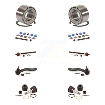 Bearing Lower Ball Joint Outer Inner Tie Rod End Link Front Kit For Toyota Echo