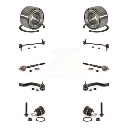 Bearing Lower Ball Joint Outer Inner Tie Rod End Link Front Kit For Nissan Versa