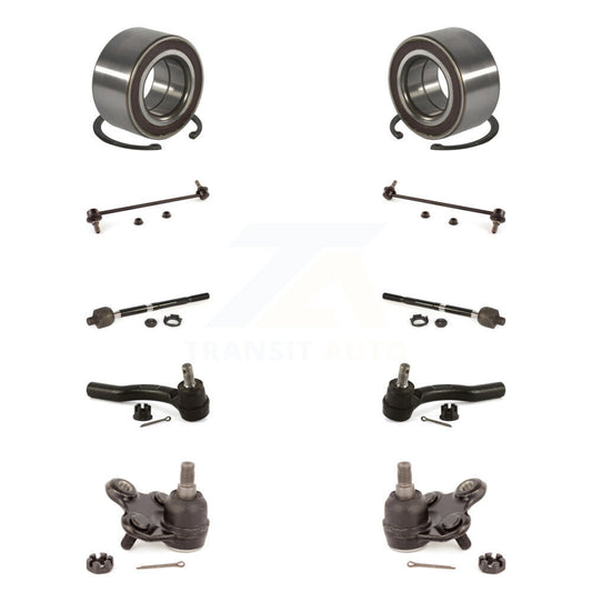 Bearing Lower Ball Joint Outer Inner Tie Rod Link Front Kit For 12-16 Honda CR-V