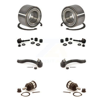Wheel Bearing Lower Ball Joint Outer Tie Rod & Link Front Kit (8Pc) For Acura EL