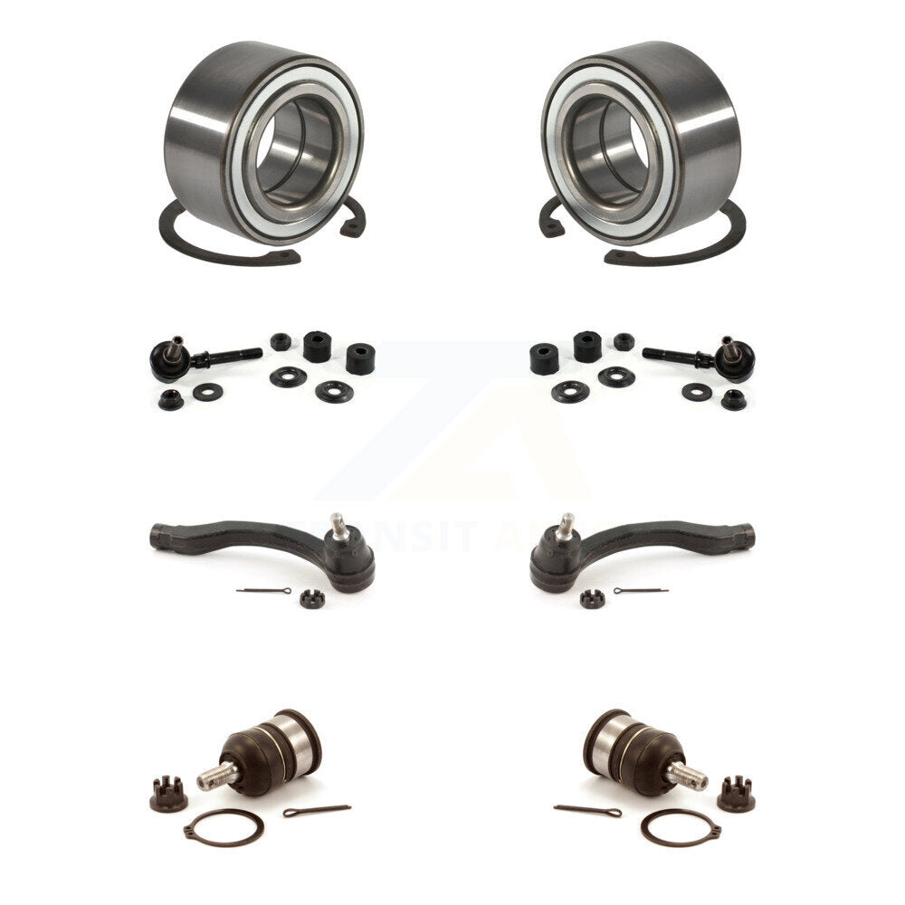 Bearing Lower Ball Joint Outer Tie Rod Link Front Kit (8Pc) For Acura Integra EL