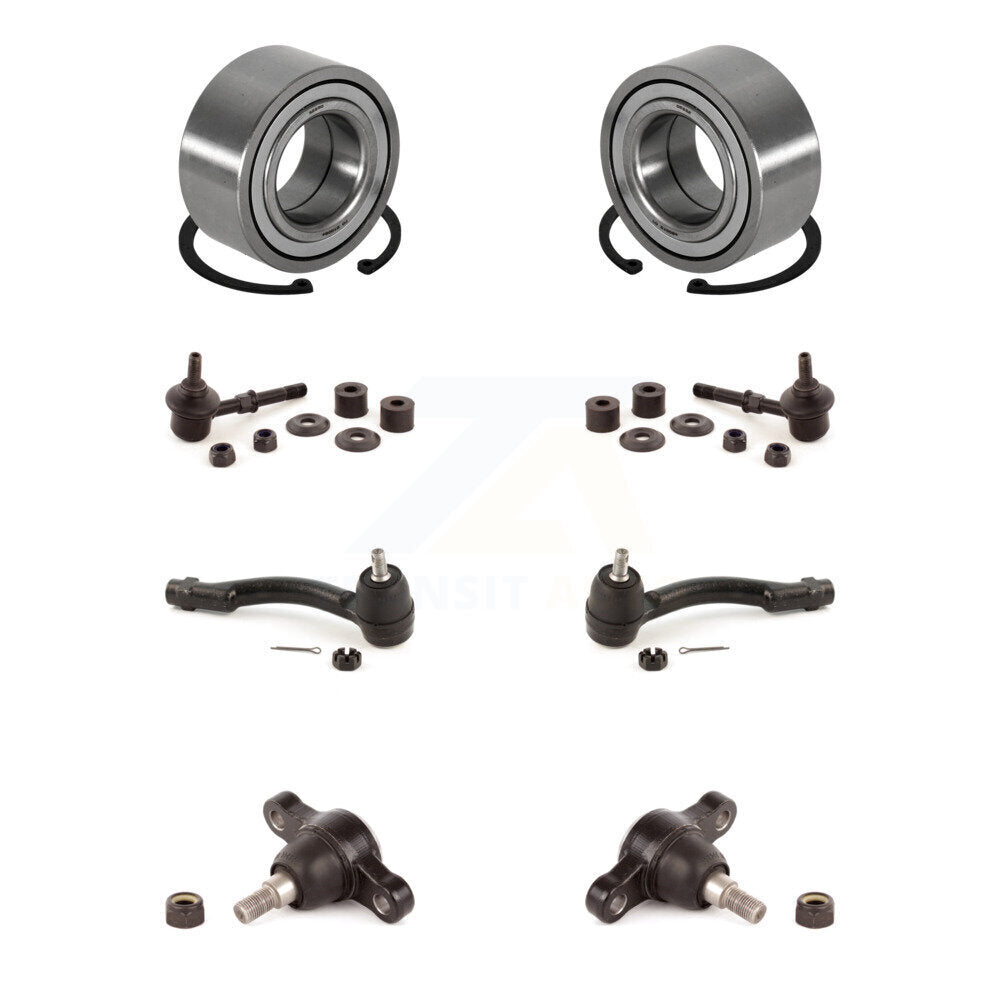 Bearing Lower Ball Joint Outer Tie Rod Link Front Kit (8Pc) For 04-06 Kia Amanti