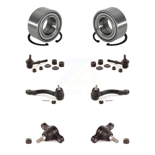 Bearing Lower Ball Joint Outer Tie Rod Link Front Kit (8Pc) For 04-06 Kia Amanti