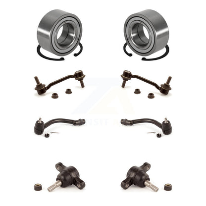 Bearing Lower Ball Joint Outer Tie Rod & Link Front Kit (8Pc) For Hyundai Azera