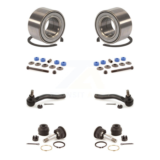 Bearing Lower Ball Joint Outer Tie Rod End Link Front Kit (8Pc) For Toyota Echo