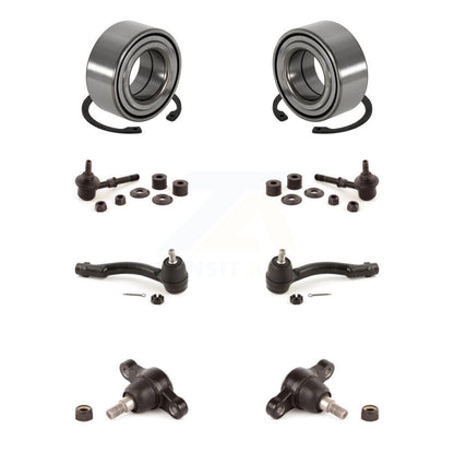 Bearing Lower Ball Joint Outer Tie Rod & Link Front Kit (8Pc) For Hyundai Sonata