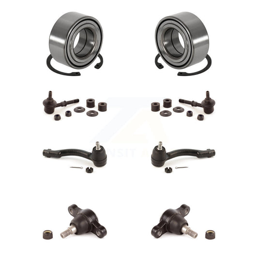 Bearing Lower Ball Joint Outer Tie Rod & Link Front Kit (8Pc) For Hyundai Sonata