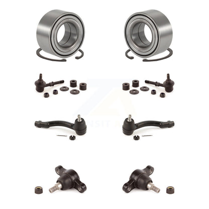 Bearing Lower Ball Joint Outer Tie Rod & Link Front Kit (8Pc) For Hyundai Sonata