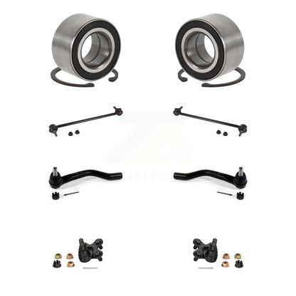 Bearing Lower Ball Joint Outer Tie Rod End Link Front Kit (8Pc) For Honda Civic