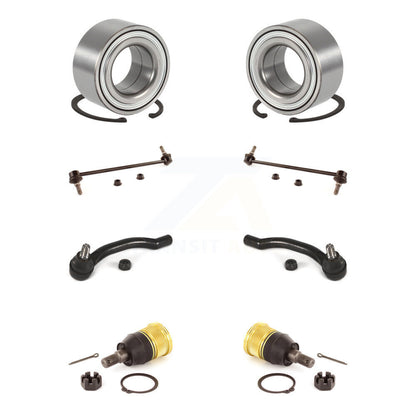 Bearing Lower Ball Joint Outer Tie Rod Link Front Kit (8Pc) For Honda Pilot MDX
