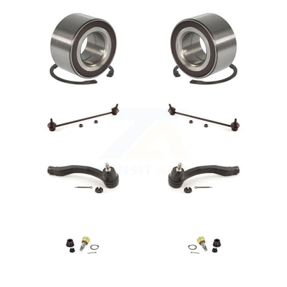Bearing Lower Ball Joint Outer Tie Rod & Link Front Kit (8Pc) For Honda Insight