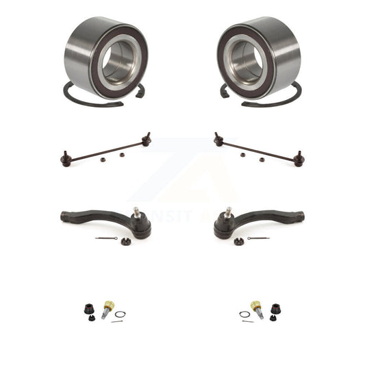Bearing Lower Ball Joint Outer Tie Rod & Link Front Kit (8Pc) For Honda Insight