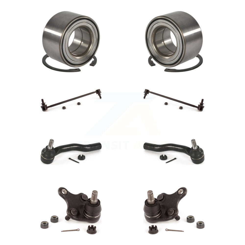 Bearing Lower Ball Joint Outer Tie Rod End Link Front Kit For Toyota Corolla iM