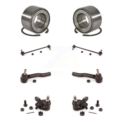 Bearing Lower Ball Joint Outer Tie Rod & Link Front Kit (8Pc) For Toyota Corolla