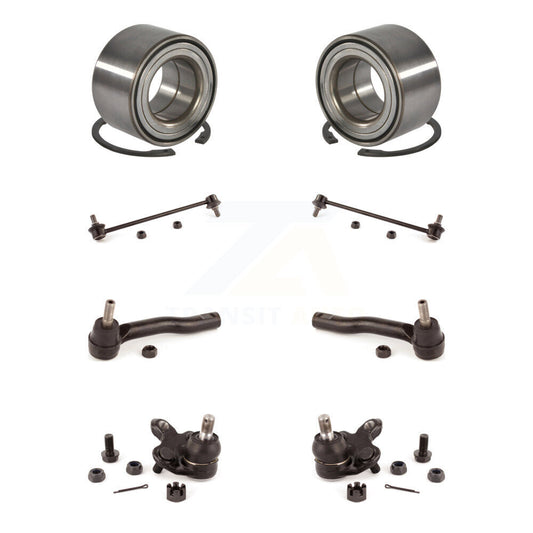 Bearing Lower Ball Joint Outer Tie Rod & Link Front Kit (8Pc) For Toyota Corolla