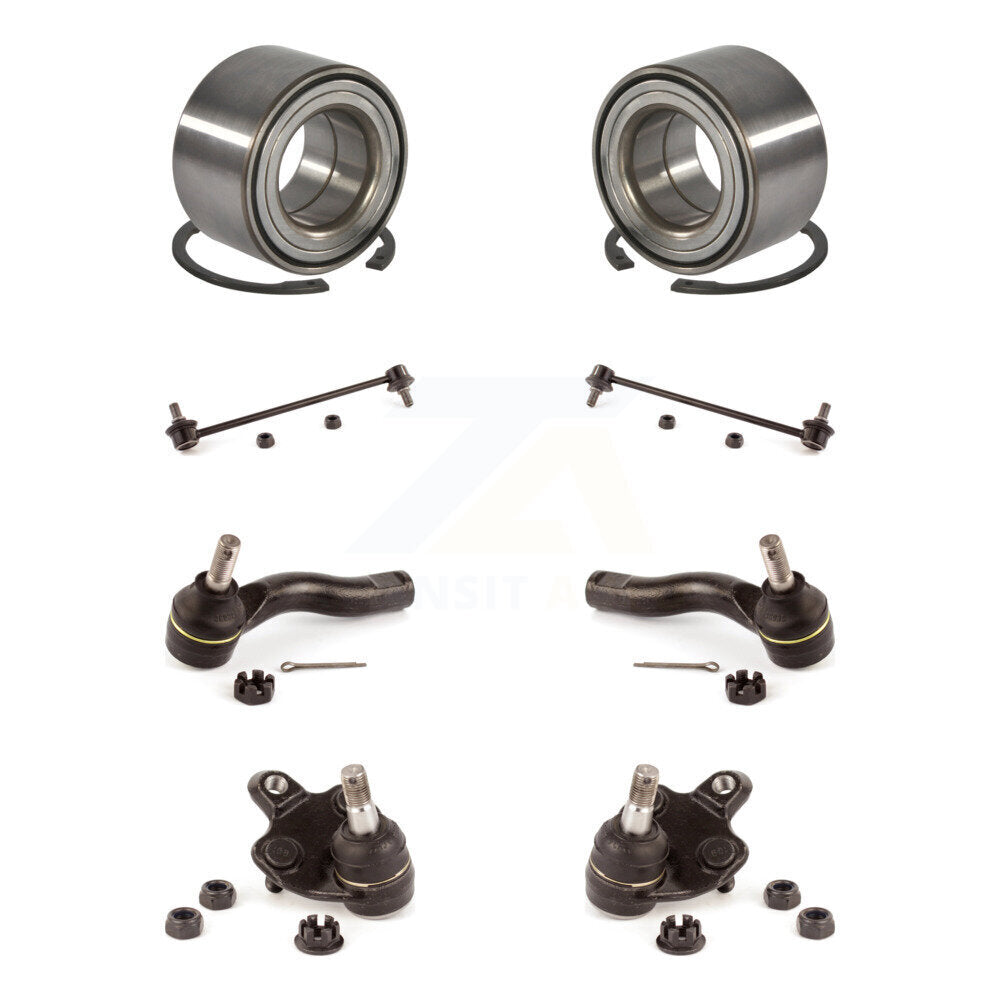 Bearing Lower Ball Joint Outer Tie Rod & Link Front Kit (8Pc) For 05-10 Scion tC