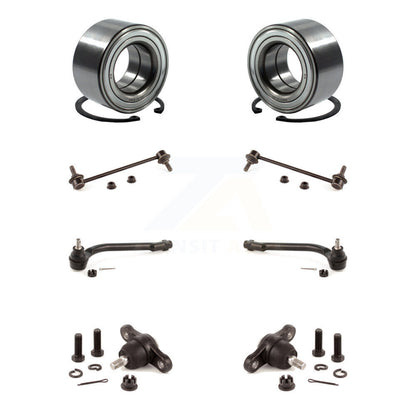 Bearing Lower Ball Joint Outer Tie Rod Link Front Kit (8Pc) For Hyundai Elantra