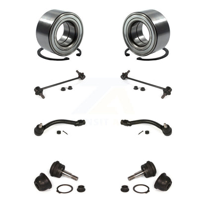 Bearing Lower Ball Joint Outer Tie Rod Link Front Kit (8Pc) For Hyundai Elantra