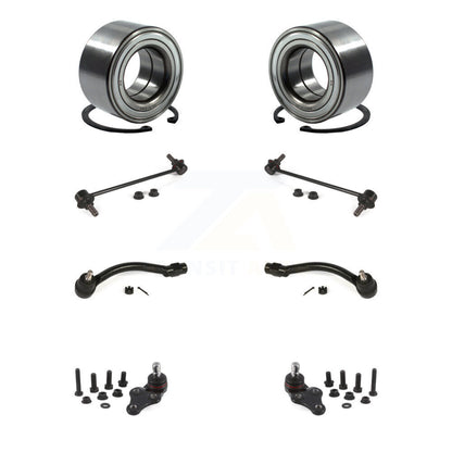 Bearing Lower Ball Joint Outer Tie Rod End Link Front Kit (8Pc) For Kia Soul EV