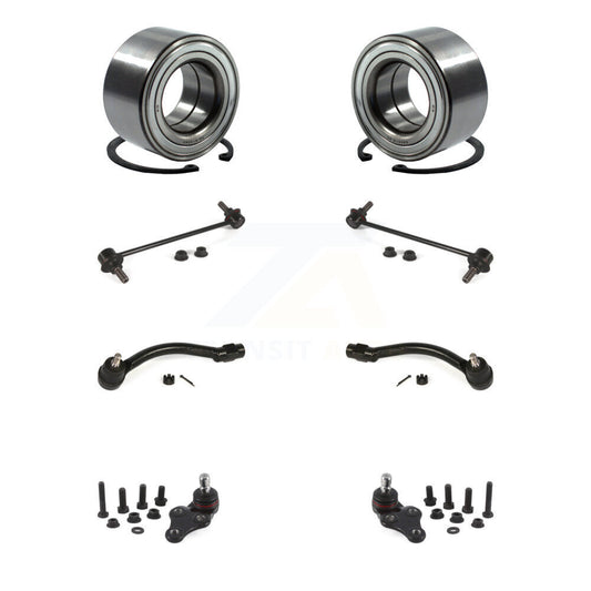 Bearing Lower Ball Joint Outer Tie Rod End Link Front Kit (8Pc) For Kia Soul EV